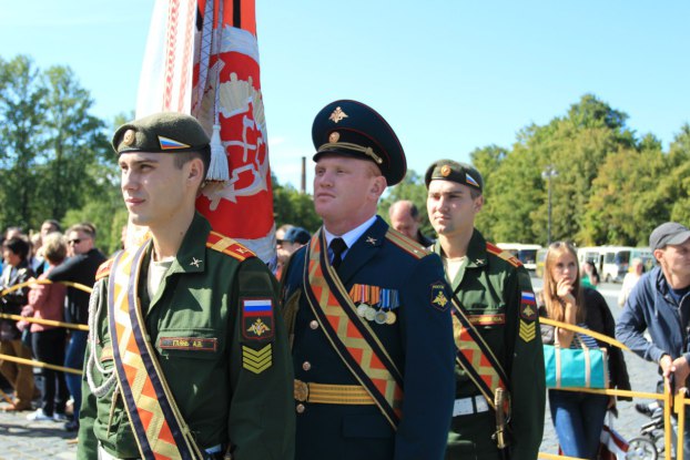 Александр Глянь во время торжественного мероприятия в г. Санкт-Петербурге