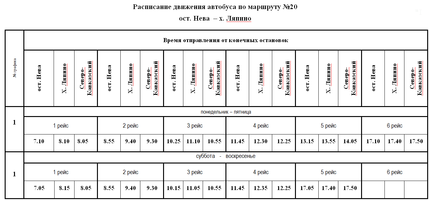 Расписание автобусов 17 маршрута омск