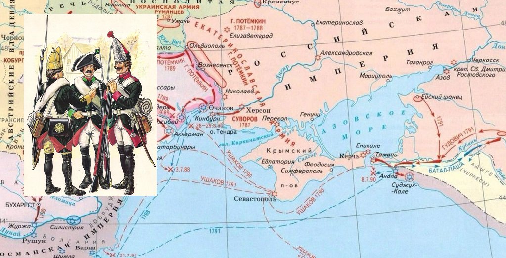 Какое море при присоединении. Присоединения Крыма к России 1783 русско-турецкая война. Присоединение Крыма 1783 русско турецкая война. Присоединение Крыма 1783 карта. Русско-турецкая война Ясский мир.